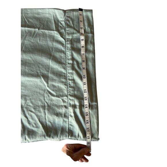 Grand Patrician King Pillowcase 100% Cotton Light Green USA WestPoint Stevens - Picture 6 of 6